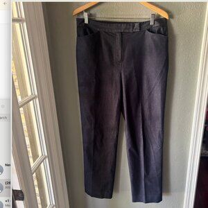 Jones New York - Signature Stretch Pants - Navy (Size: 12)